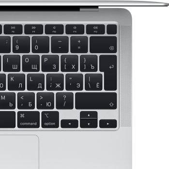 Apple MacBook Air (M1, 2020) 8 ГБ, 256 ГБ SSD, серебристый